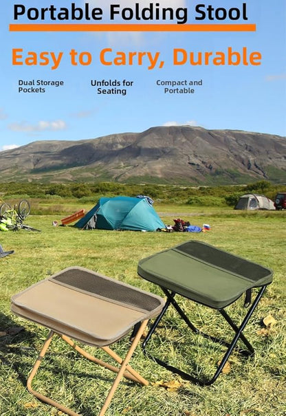 🎒🪑 2-in-1 Foldable Backpack Stool – Portable, Durable & Versatile | LAST DAY Special ✨