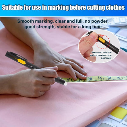 🔥Last Day 48% OFF🔥Heat Erasable Fabric Marker for Sewing, Embroidery, Quilting