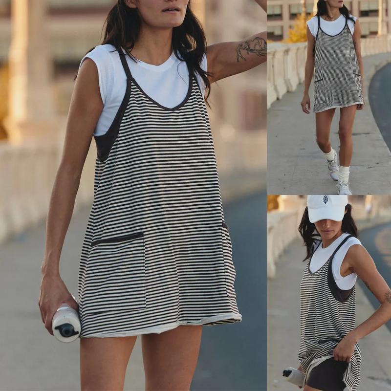 ☀️ 2-in-1 Sculpting Mini Dress — Your Throw-On-and-Go Summer Favorite