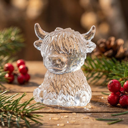 🐮🧊 Mini Highland Cow Ice Cube Mold – Cute 3D Ice for Drinks, Parties & Gifts