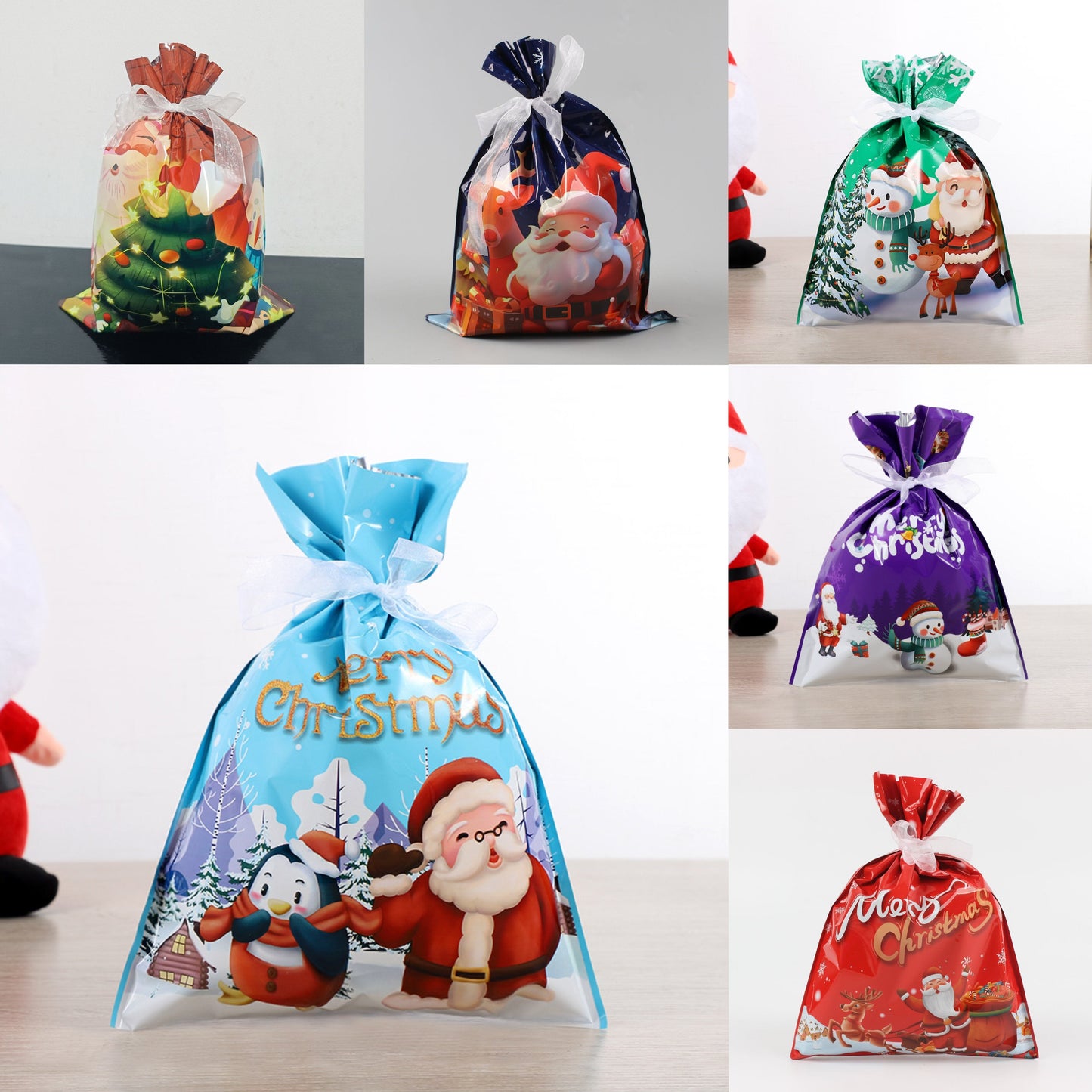 MerryPouch Christmas Tie Gift Bag