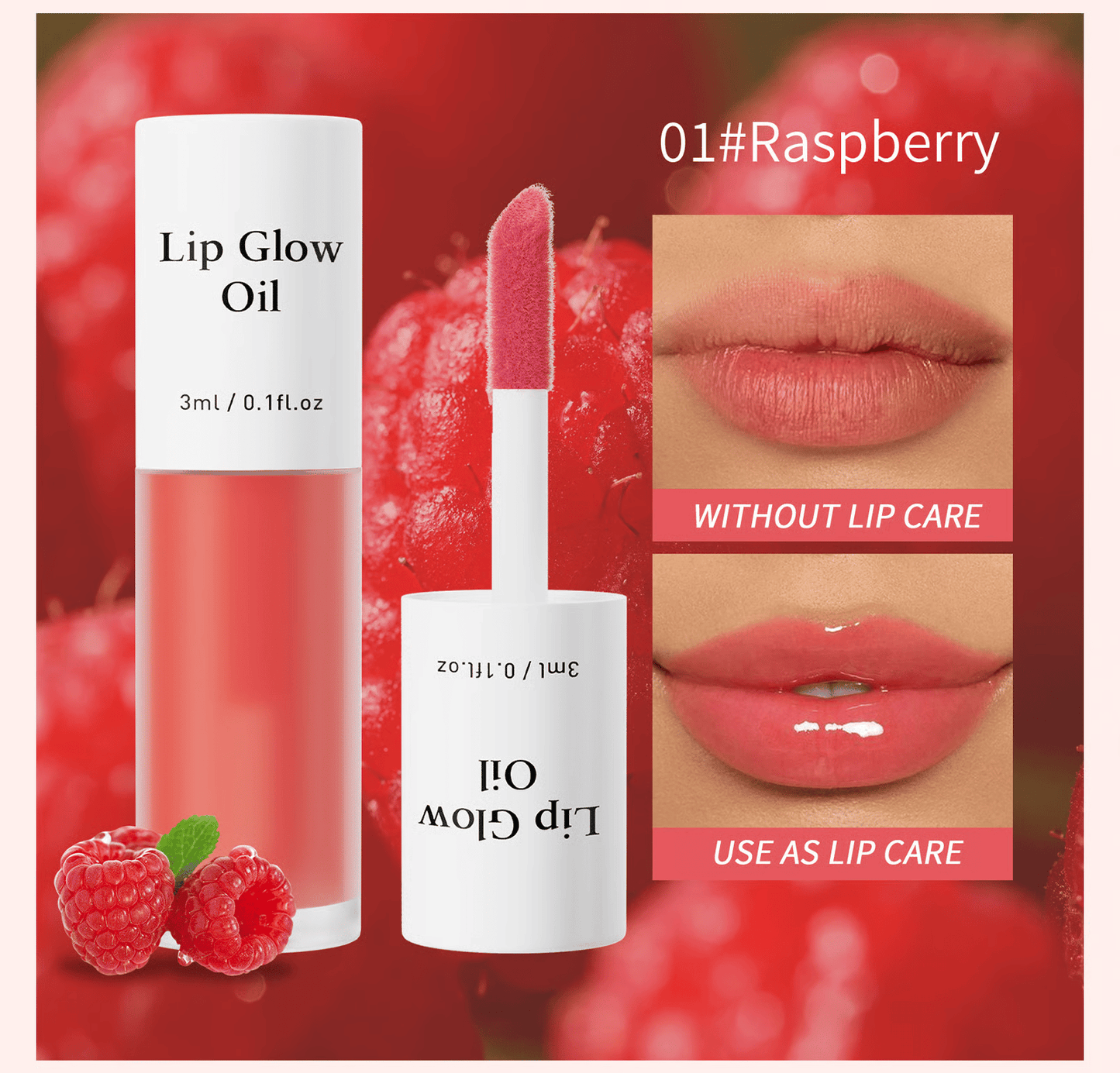 🏆 50K+ SOLD! Almost Gone-⚡💋 Get the Perfect Pout✨Tinted Lip Gloss - Create plump, hydrated lips with a natural glow! 💖