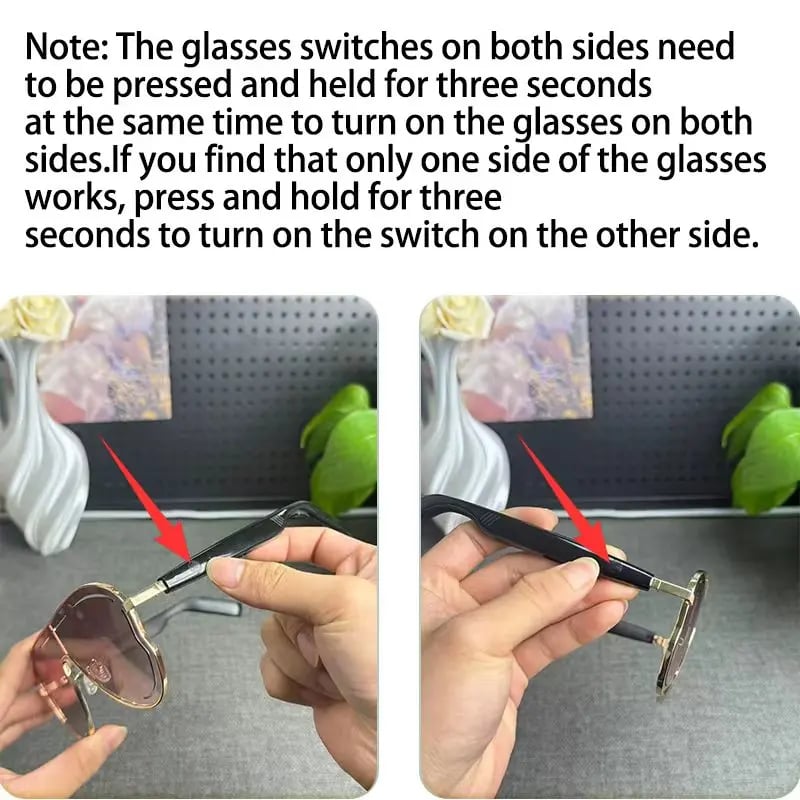 🎶⚡Wireless Audio Smart Glasses🕶️❄️ | Anti-Blue Light UV Protection | Holiday Tech Gift Idea