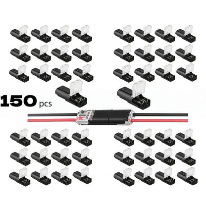 ⚡Stop Soldering! 2 Pin Double-Wire Plug-in LED Light Strip Connectors