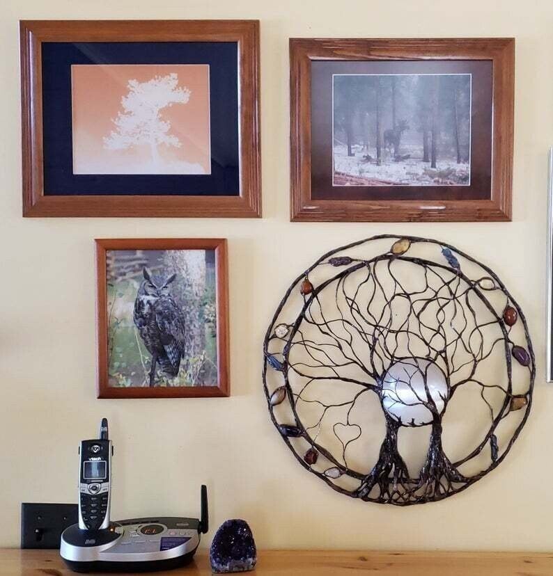 🏵Last Day Promotion 49% OFF-Circle of Life Garden Wall Art, The Moon Huggers🏡