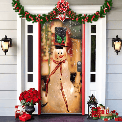 Last day 50% OFF🌟2025 Christmas and Halloween front door decoration