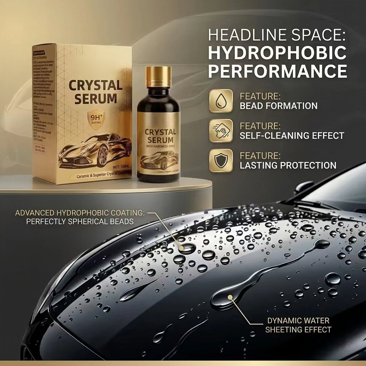 🔥Hot Sales 49% OFF🚗Graphene Ceramic Coating for Cars – 9H Hardness, 10+ Years Protection, Hydrophobic & Scratch Resistant✨