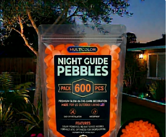 ⏰Hot Sale- 2026 Colorful Glow-in-the-Dark Garden Stones Night