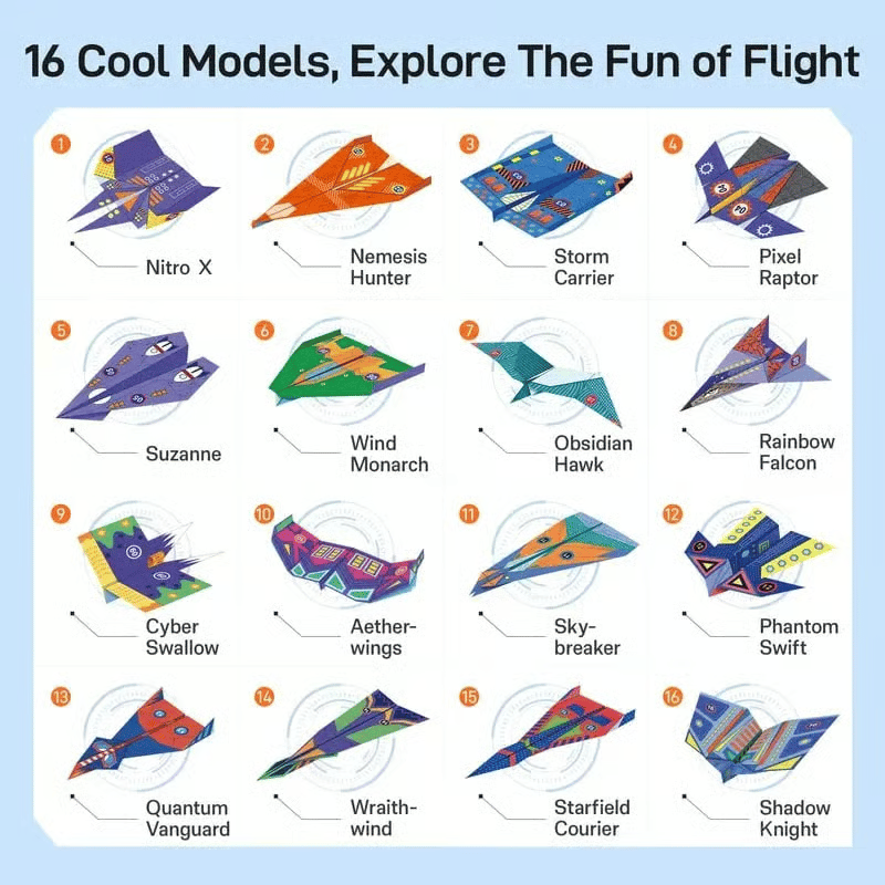 ✈️✨ DIY Paper Airplane Book