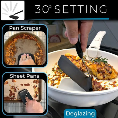 🔥 Last Day 54% OFF – Adjustable Angle PPSU Spatula 🍳 | A Must-Have Kitchen Gadget