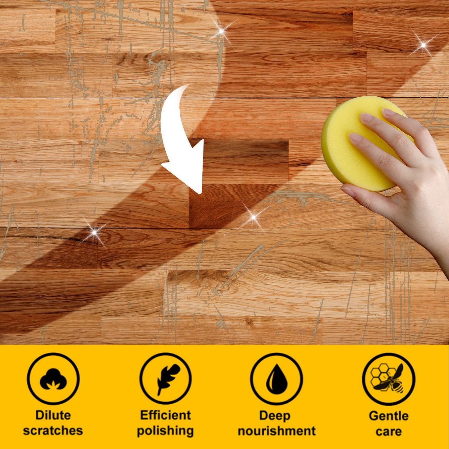 ☀Summer Special Offer-Multi-functional Beewax Nature Wood Polish & Conditioner