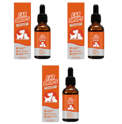 👂Natural Dog & Cat Ear Drop for Itching & Wax Build-Up🐱🐕
