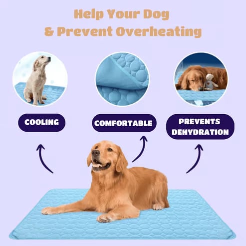 🔥 Hot Sale 49% OFF - Dog Cooling Mat (4x more effective)
