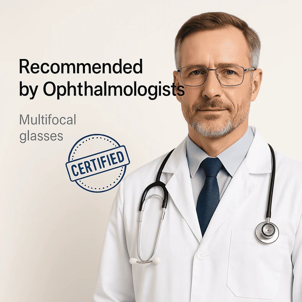 🏆HOT SALE 49% OFF👓Multifocal Glasses| Smart Adaptive Technology✨