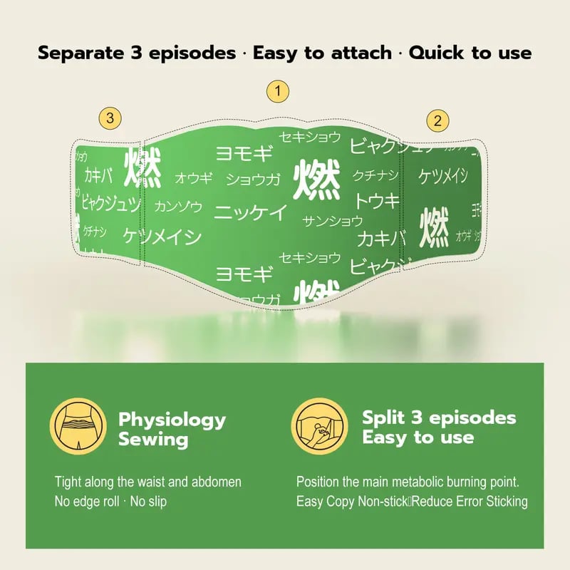 Japanese Herbal patch Pad Balance Patch
