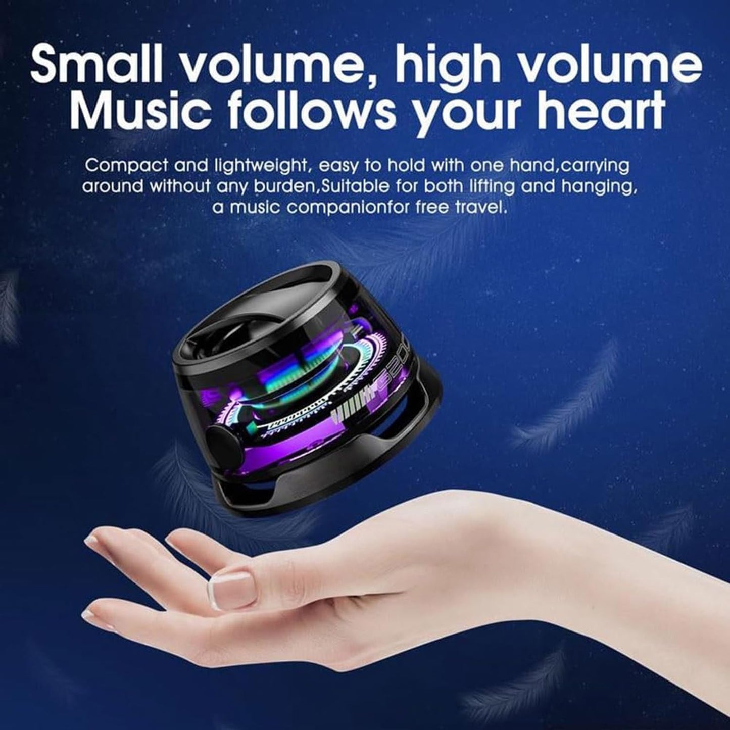 🌞Last 12 Hours 49% OFF🔥Multifunctional magnetic Bluetooth speaker