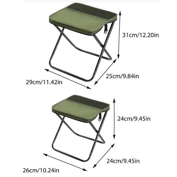 🎒🪑 2-in-1 Foldable Backpack Stool – Portable, Durable & Versatile | LAST DAY Special ✨