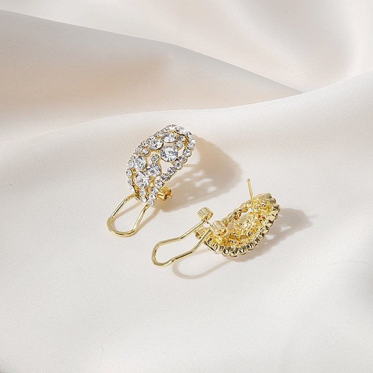 🎁Mother's Day Gift |Lab-Created Diamonds Hoop Earrings🎁