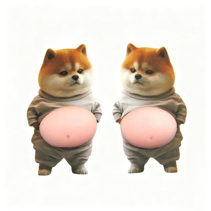Chubby Shiba Inu Anti-Collision Sticker