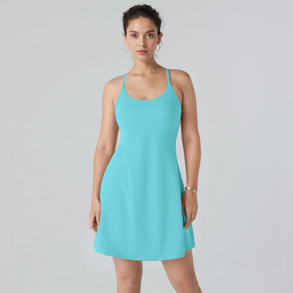 🎁Last Day 49% OFF🔥The Ultimate Tummy Control Backless Active Dress