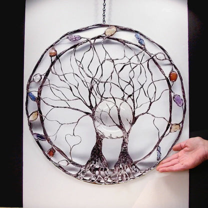 🏵Last Day Promotion 49% OFF-Circle of Life Garden Wall Art, The Moon Huggers🏡