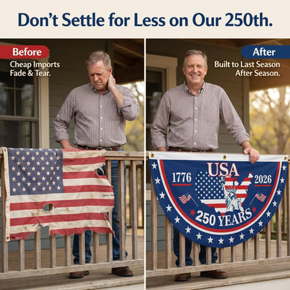 🖼️100% Veteran Owned / Handcrafted in USA-250th Anniversary Banners