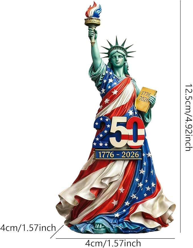 US 1776–2026 Liberty Statue™ 🗽 Celebrate 250 Years of Freedom in Bold American Style 🔥