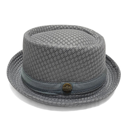 🏷️ Limited Time Sale — Summer Pork Pie Hat 🎩 Breathable, Cool & Stylish