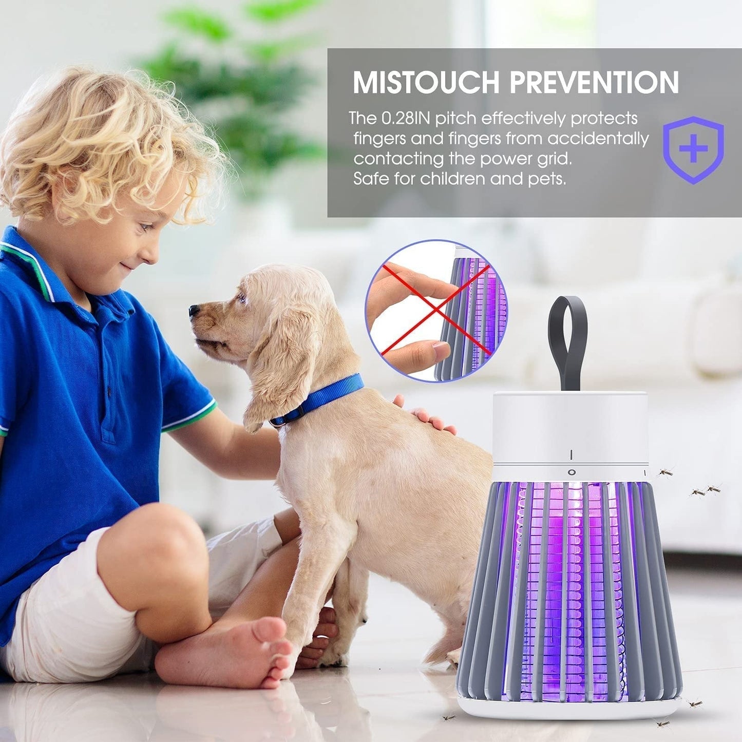 🔥Summer Promotion 59% OFF!!🦟USB/Rechargeable Portable Mosquito & Fly Trap Lamp for Indoor & Outdoor