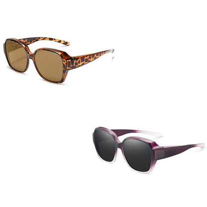 🎉😎2026 New Polarized UV400 Protection Trendy Round Cat-eye Sunglasses 🕶️
