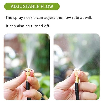 🔥 Last Day 50% OFF – 360° Curved Garden Automatic Irrigation System 🚿🌿