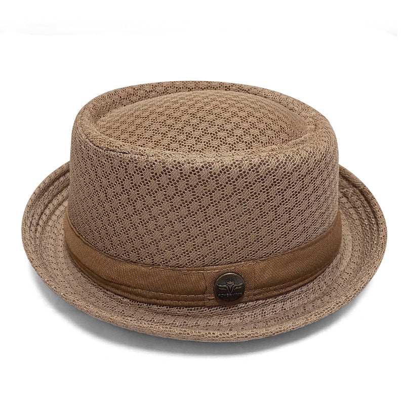 🏷️ Limited Time Sale — Summer Pork Pie Hat 🎩 Breathable, Cool & Stylish
