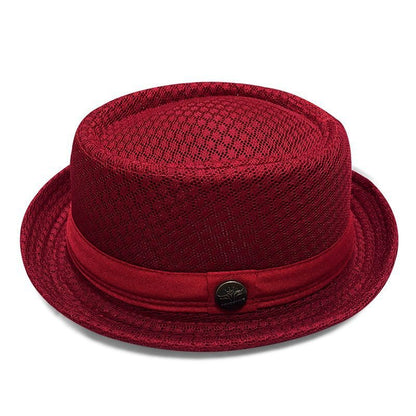 🏷️ Limited Time Sale — Summer Pork Pie Hat 🎩 Breathable, Cool & Stylish