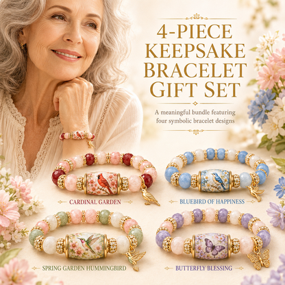 🐦 Love, Peace & Spring Blessings 💖 | 2026 Limited Edition Handmade Bracelet