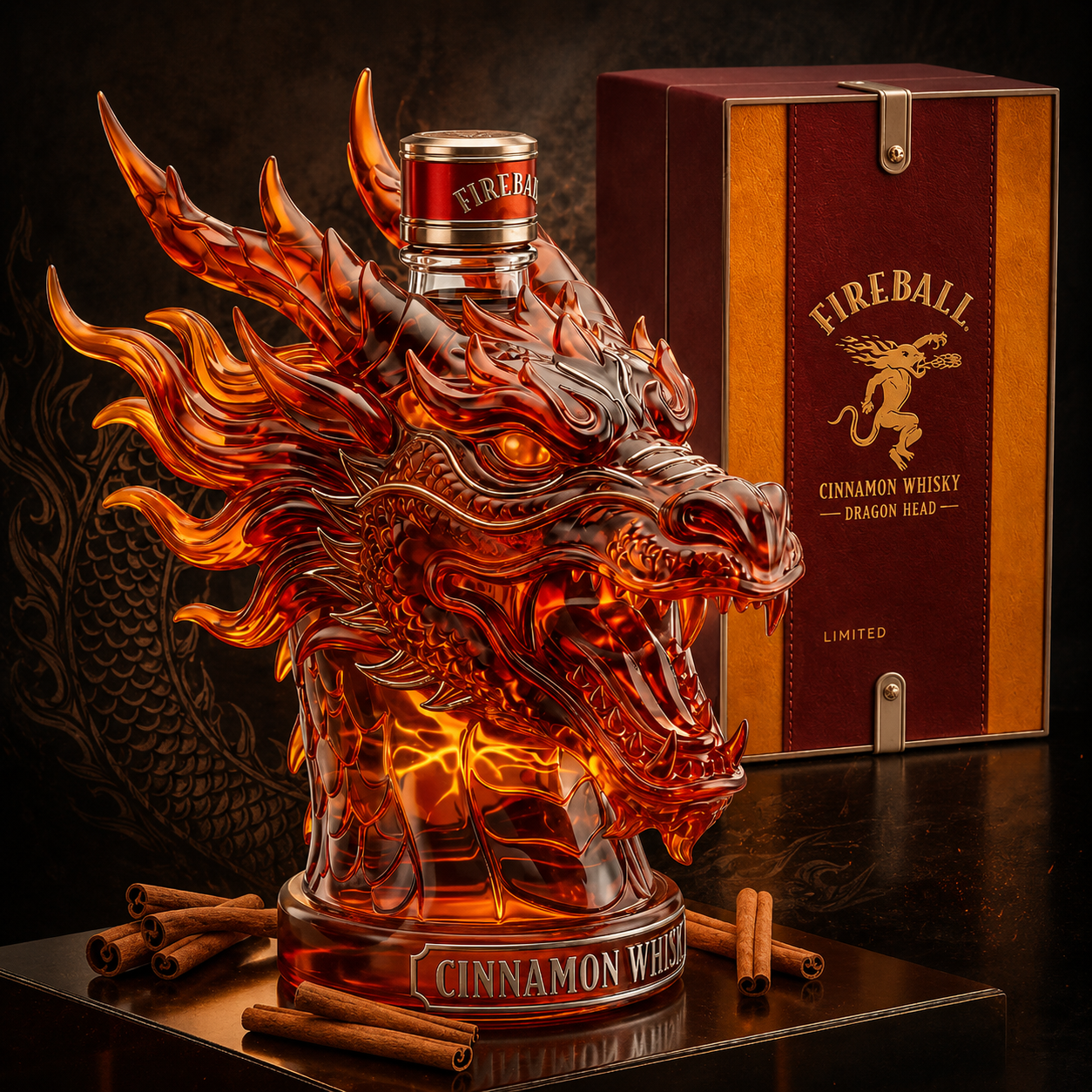 🔥HOT SALE 49% OFF - Whiskey Decanter - Dragon Edition