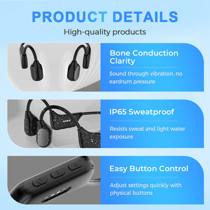 🔥 Final 2 Hours : Only Limited Stock Left🏆oeomon™ Bone Conduction Smart Hearing Headphones