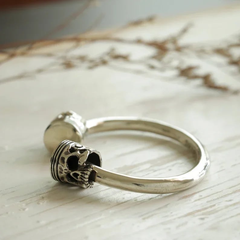 (🔥HOT SALE NOW 49% OFF) -Biker Piston Skull Bracelet🔥