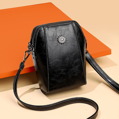 RETRO All-match vertical cellphone bag👜