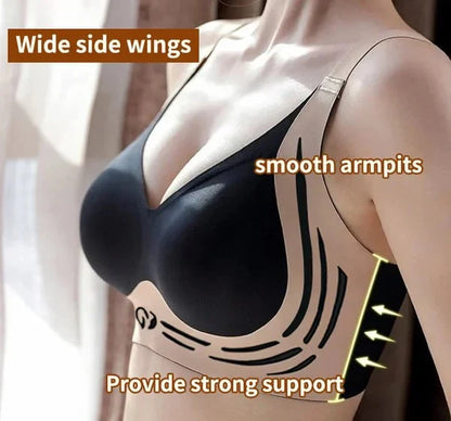 🎁Super Gather Bra | Wireless Push-up Bra👍No More Sagging Breasts