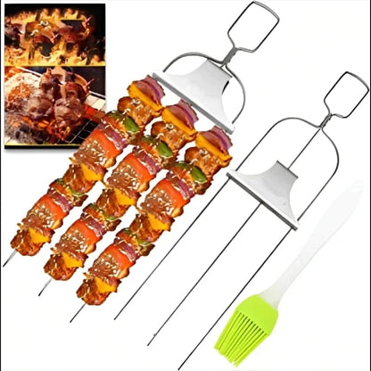 🔥49% OFF NOW - 3 Way Grill Skewers - GrillSavant