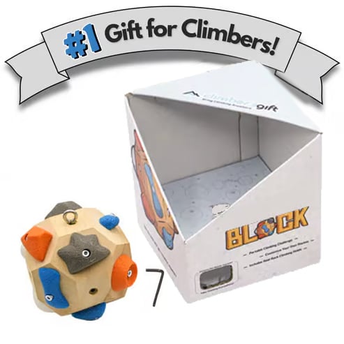 🧗‍♀️Handcrafted Boulder Block - Build Strength and Precision