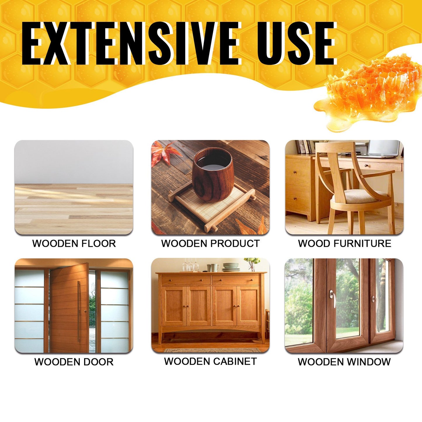 ☀Summer Special Offer-Multi-functional Beewax Nature Wood Polish & Conditioner