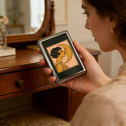 ✨Limited-Time Deal – Vintage Art Deco Card & Cash Case 💼