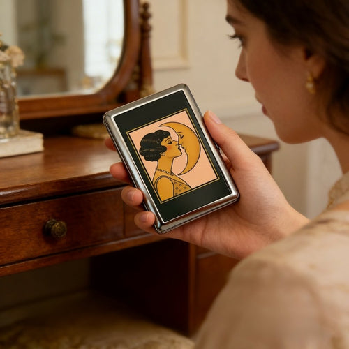 ✨Limited-Time Deal – Vintage Art Deco Card & Cash Case 💼