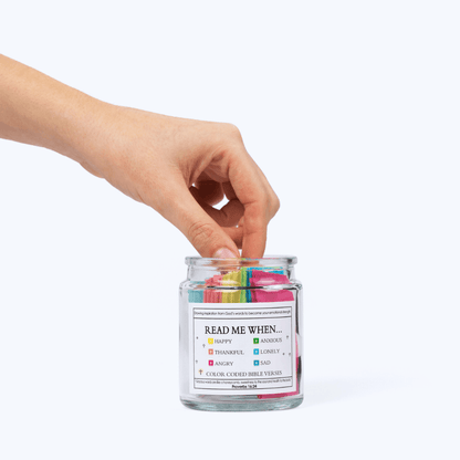 ✝️ A Verse for Every Day ✨ 90 Day Bible Verse Jar | Faith, Peace & Encouragement | 60% OFF 💛