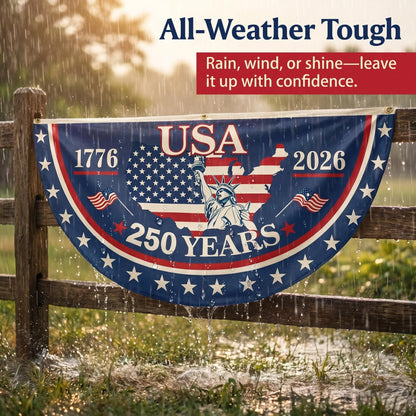 🖼️100% Veteran Owned / Handcrafted in USA-250th Anniversary Banners