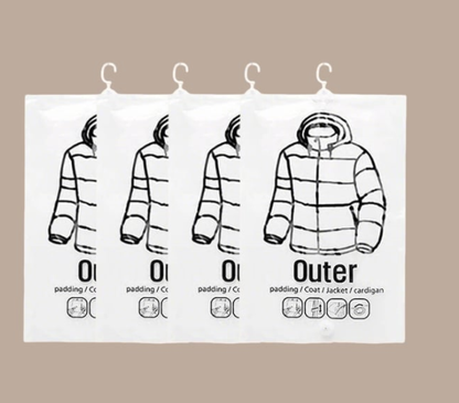 ⏳🔥Hanging Vacuum Storage Bags -Reclaim your closet!