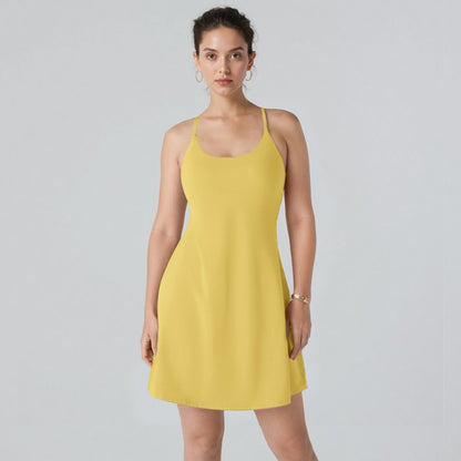 🎁Last Day 49% OFF🔥The Ultimate Tummy Control Backless Active Dress