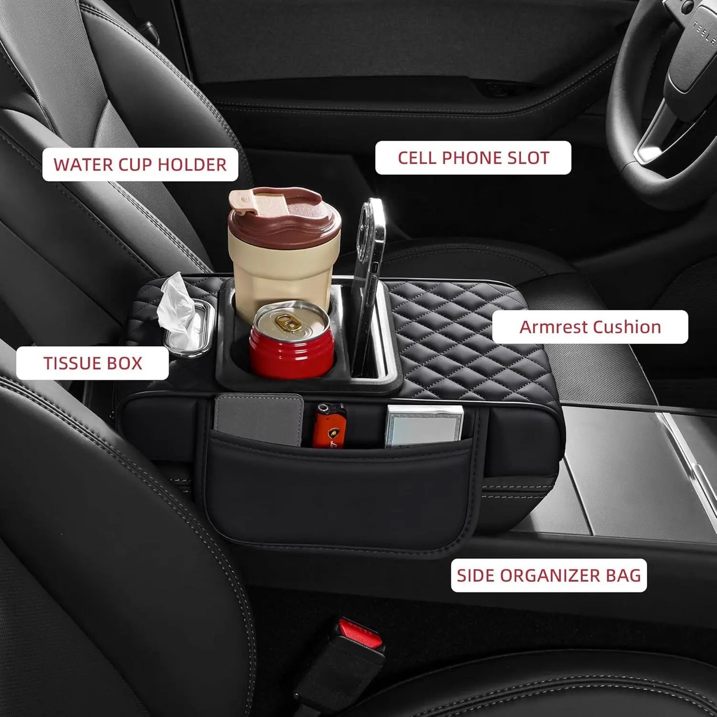 🏆35K+ SOLD🔥Car Armrest Storage Bag