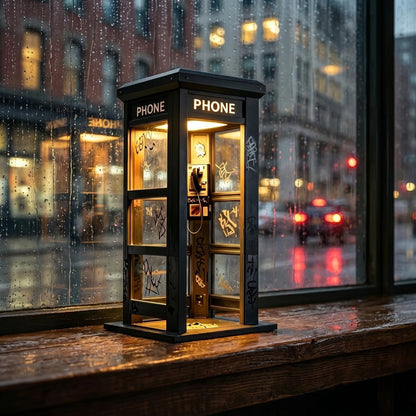 ⏰Last day Promotion🔥✨Vintage Phone Booth Ambient Lamp